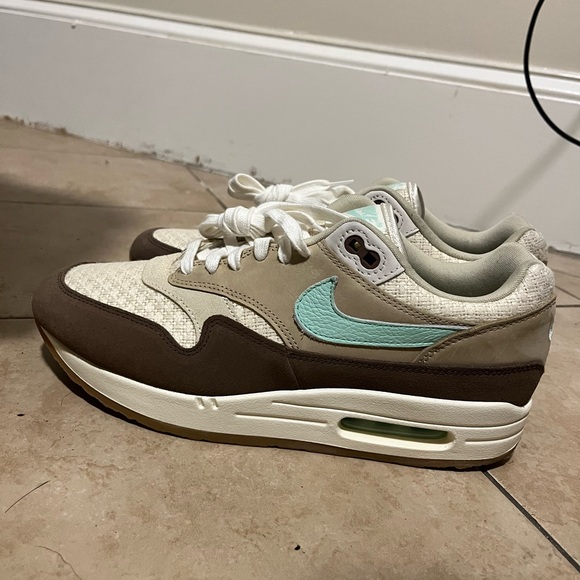 Nike Air Max 1 Crepe Brown size 9.5 Men’s EXCELLENT CONDITION - Picture 4 of 11